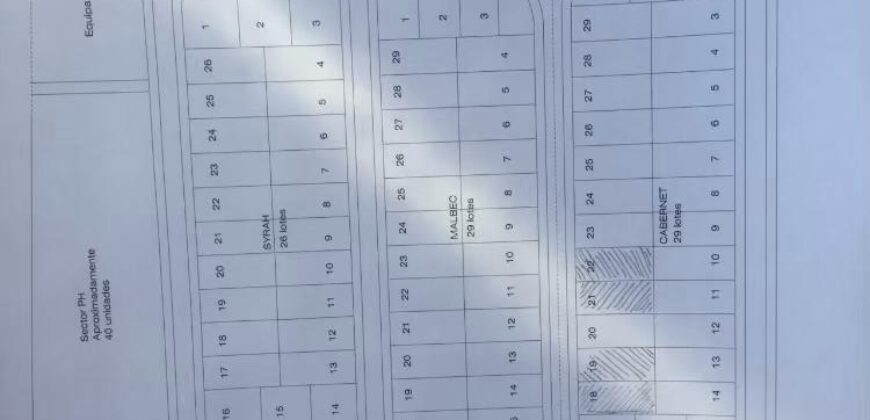 LOTE BARRIO TIERRAS ALTAS